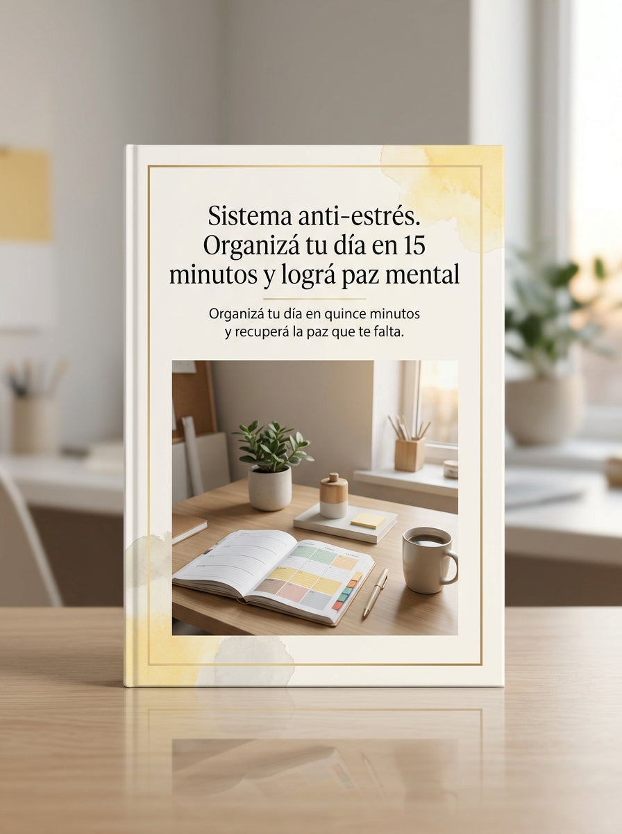 Sistema Anti Estres. Organizá tu día en 15 minutos y lográ paz mental