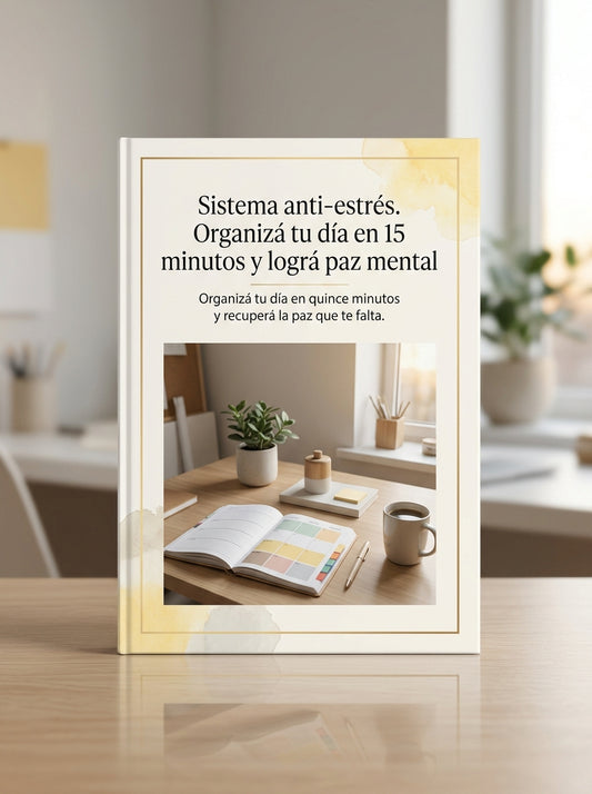 Sistema Anti Estres. Organizá tu día en 15 minutos y lográ paz mental